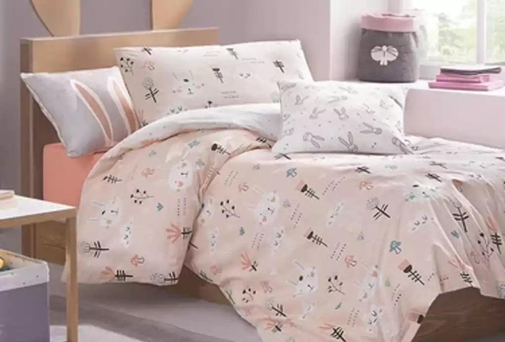 Kids Rnf Duvet Cover Set - Bunny