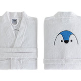 Pingu Kimono Collar Bathrobe