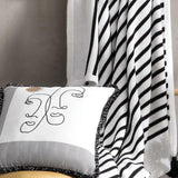 Edna Fringed Decorative Pillow