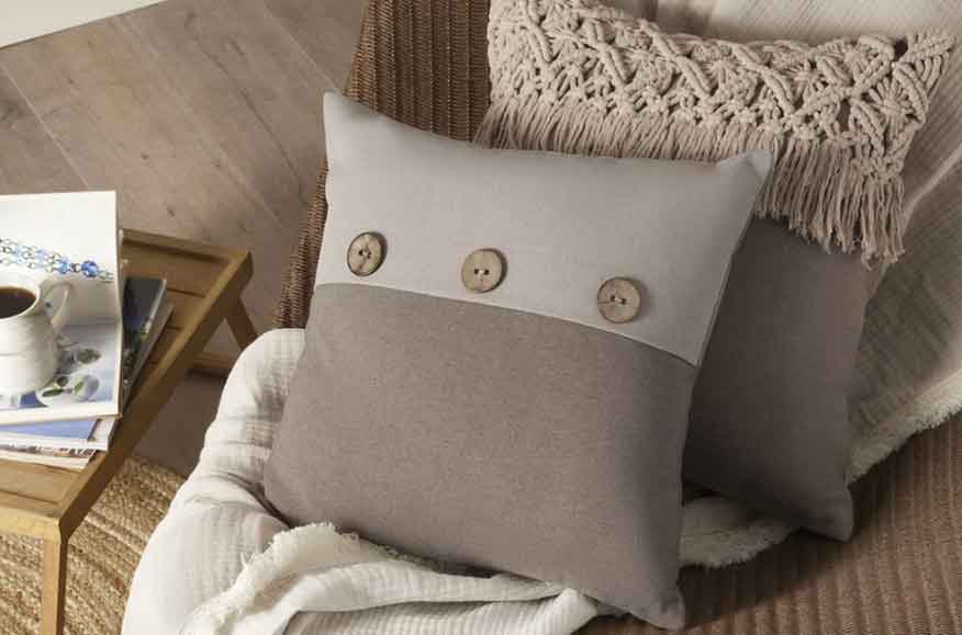 Neom Button-up Decorative Pillow