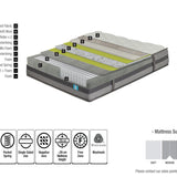 Ionic Energy Padded Spring Mattress